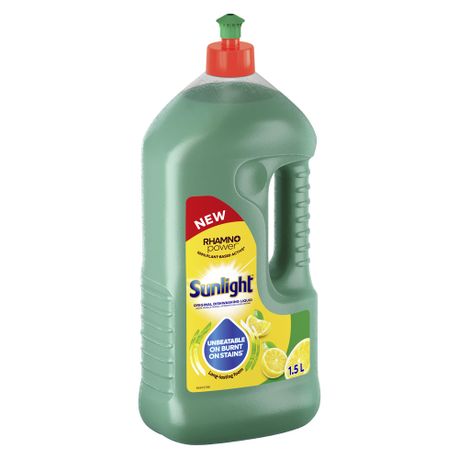 Sunlight Regular Degreasing Dishwashing Liquid Detergent 1500ml
