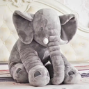 Totland Fluffy Elephant Pillow