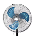 18-inch Industrial Heavy Duty Pedestal Oscillating Stand Fan - Set of 2