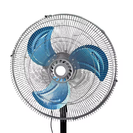 18-inch Industrial Heavy Duty Pedestal Oscillating Stand Fan - Set of 2