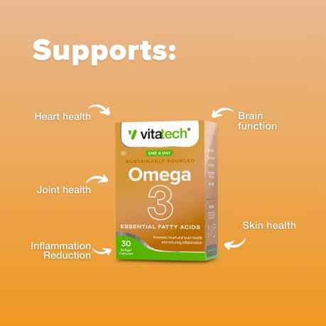 VITATECH Omega 3 30 Softgel capsules