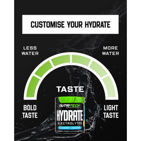 Hydrate Electrolytes Blueberry Lemonade 270g