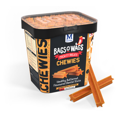 Montego Bags O' Wags - Chewies Butternut Dental Sticks 500 g