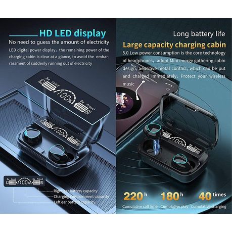 Wireless Headphones & Earbuds Combo