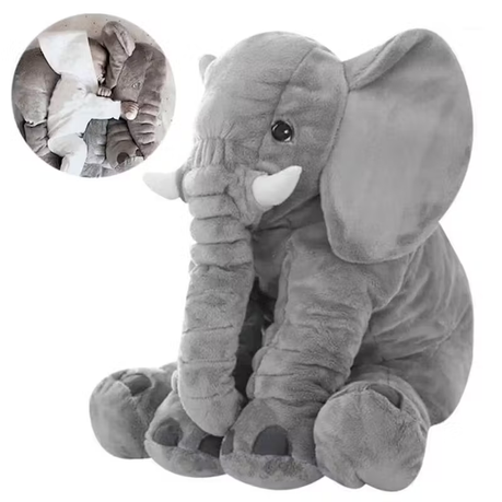 Totland Fluffy Elephant Pillow