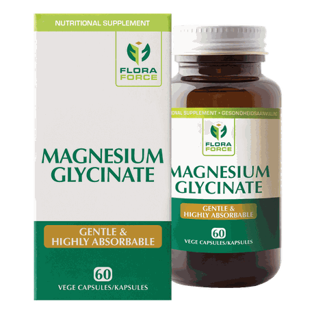Flora Force Magnesium Glycinate 500mg