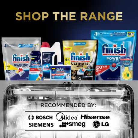 Finish 100's All In One Auto Dishwashing Tablets + 250ml Machine Cleaner