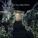 String Lights Fairy Lights Outdoor Solar -100 LED Bulbs Christmas Lights x3