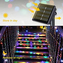 String Lights Fairy Lights Outdoor Solar -100 LED Bulbs Christmas Lights x3