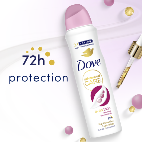 Dove Even Tone Skin Renew Antiperspirant Deodorant Body Spray 150ml