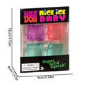 Needoh Nice Ice Baby Mini Cubes Squishy Stress Fidget Toy Authentic 4 Pack