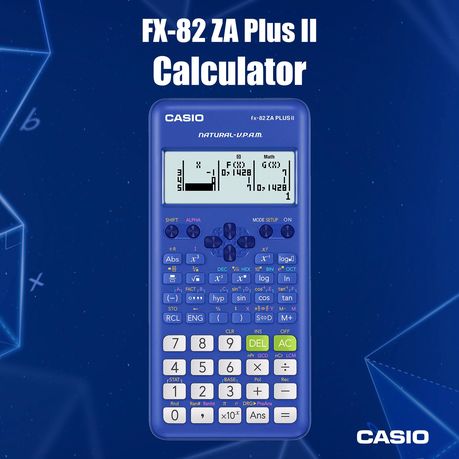 Casio FX-82ZA Plus II Scientific Calculator