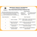 obel Hemorrhoid & Fissure Treatment Gel 50ml | Natural Witch Hazel