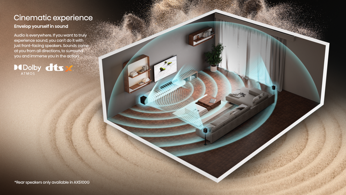 Hisense 5.1Ch Dolby Atmos Sound Bar - image 4