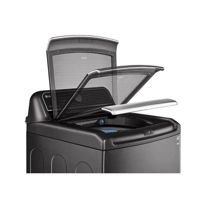 LG 24kg Black Steel Top Loader T2472EFHSTL - image 3