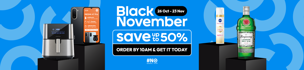 Black November. Save up to 50%.